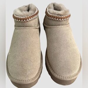 Mexx Mini Height Boots for Women 7.5 Grey New